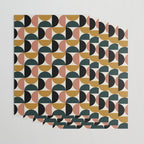 Bauhaus Mid Century Modern Geometric Pattern XIV Wrapping Paper Gallery Image 3