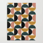 Bauhaus Mid Century Modern Geometric Pattern XIV Notebook Gallery Image 4
