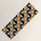 Bauhaus Mid Century Modern Geometric Pattern XIV Yoga Mat Gallery Image 1