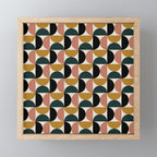 Bauhaus Mid Century Modern Geometric Pattern XIV Mini Art Print Gallery Image 1