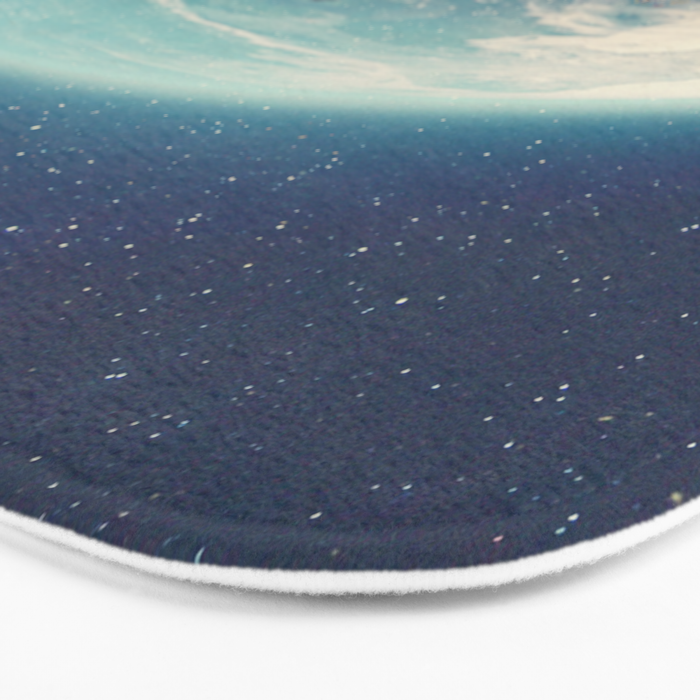 My World Blossomed when I Loved You Horizontal Bath Mat Gallery Image 3