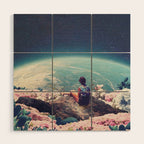 My World Blossomed when I Loved You Horizontal Wood Wall Art Gallery Image 1