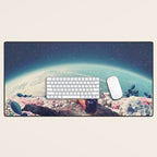 My World Blossomed when I Loved You Horizontal Desk Mat Gallery Image 1