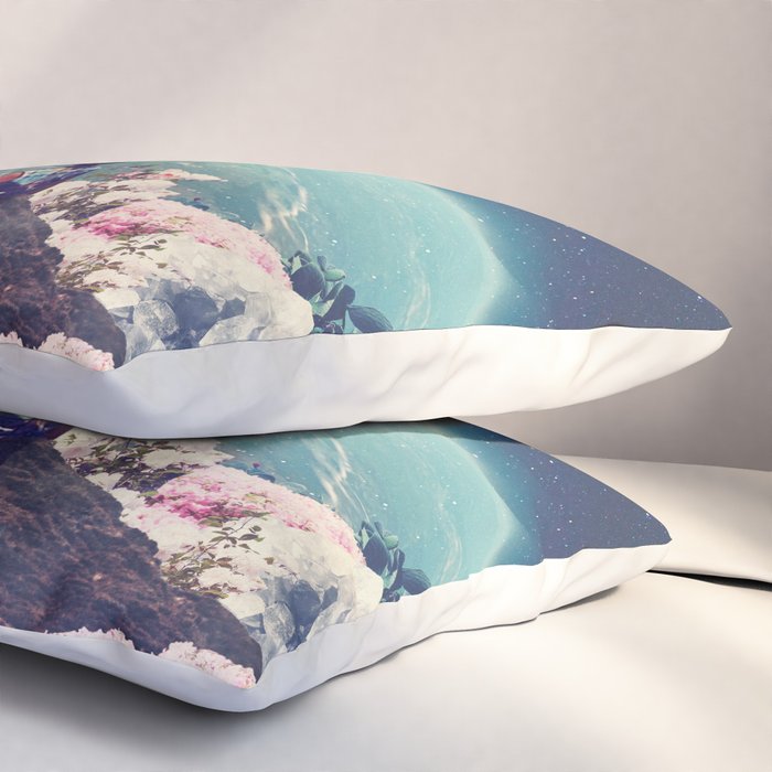 My World Blossomed when I Loved You Horizontal Pillow Sham Gallery Image 3