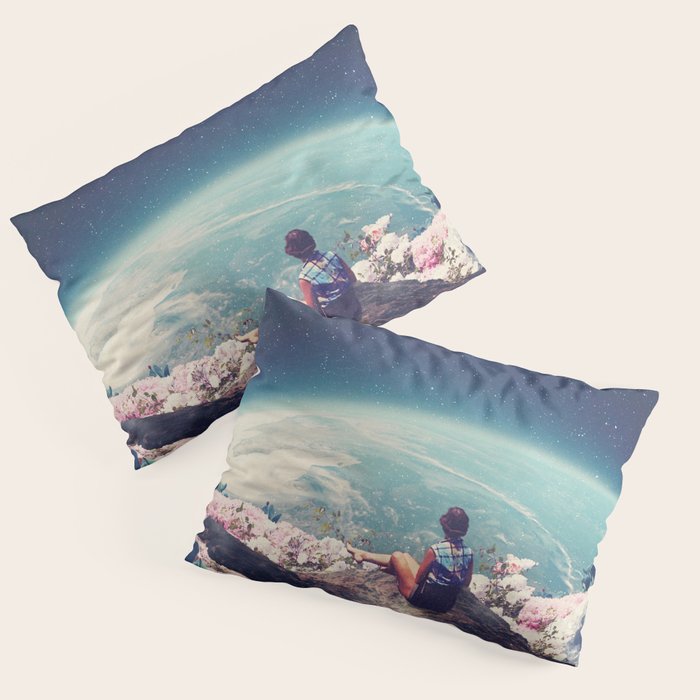 My World Blossomed when I Loved You Horizontal Pillow Sham Gallery Image 3