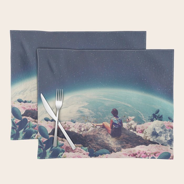 My World Blossomed when I Loved You Horizontal Placemat Gallery Image 1