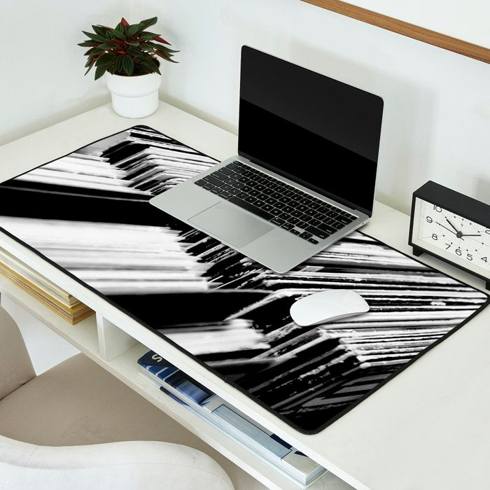 record albums music aesthetic elegant mood art photography  Desk Mat Gallery Image 2