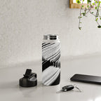 record albums music aesthetic elegant mood art photography  Water Bottle Gallery Image 4