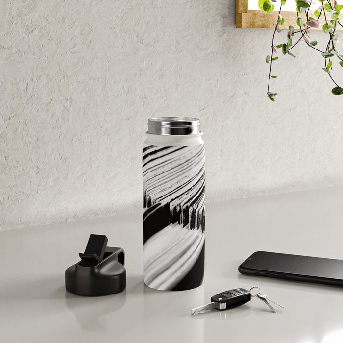record albums music aesthetic elegant mood art photography  Water Bottle Gallery Image 4