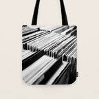 record albums music aesthetic elegant mood art photography  Tote Bag Gallery Image 1