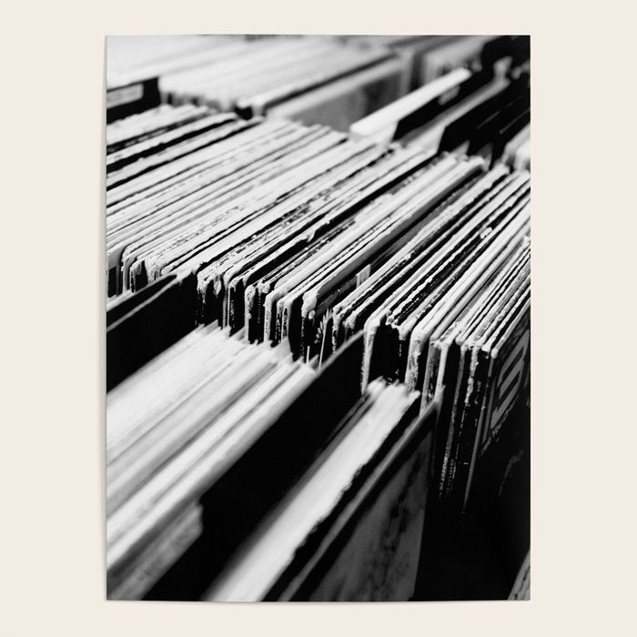 record albums music aesthetic elegant mood art photography  Poster Gallery Image 1