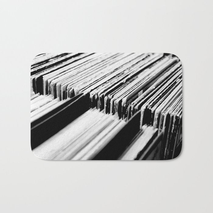record albums music aesthetic elegant mood art photography  Bath Mat Gallery Image 1
