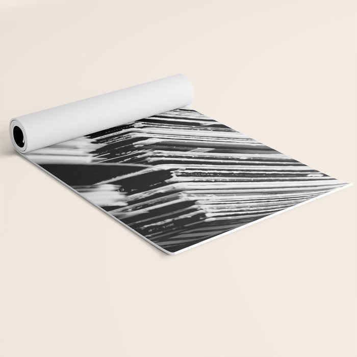 record albums music aesthetic elegant mood art photography  Yoga Mat Gallery Image 2