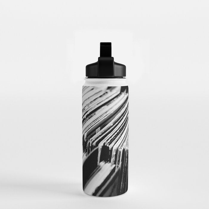 record albums music aesthetic elegant mood art photography  Water Bottle Gallery Image 2