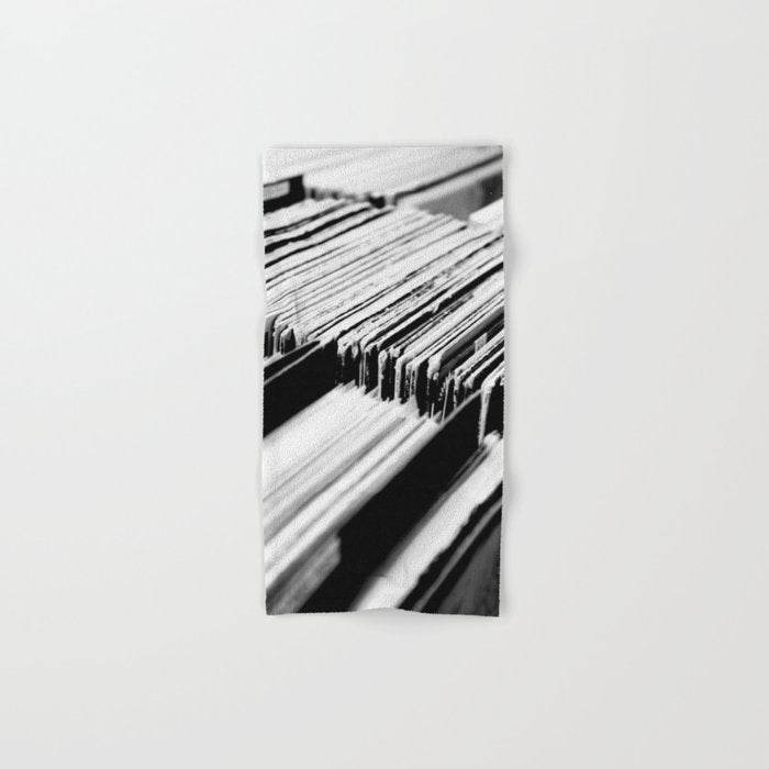 record albums music aesthetic elegant mood art photography  Bath Towel Gallery Image 1