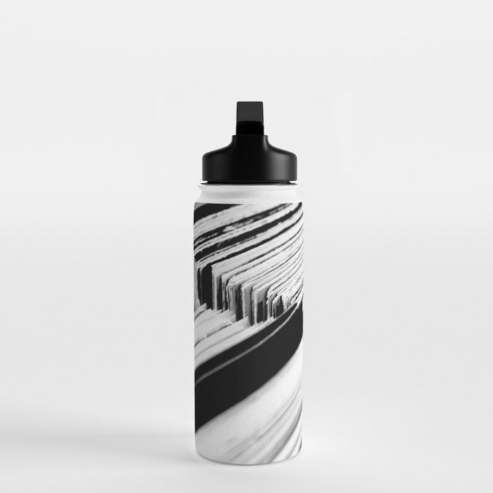 record albums music aesthetic elegant mood art photography  Water Bottle Gallery Image 3