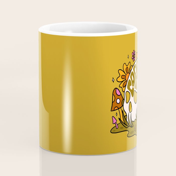 Capricorn Skull Coffee Mug Gallery Image 4