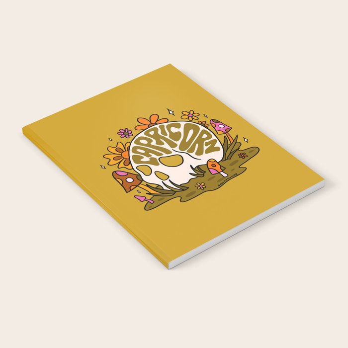 Capricorn Skull Notebook Gallery Image 2