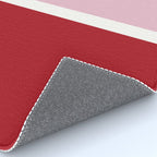 Color Block IV Pink Red Rug Gallery Image 4