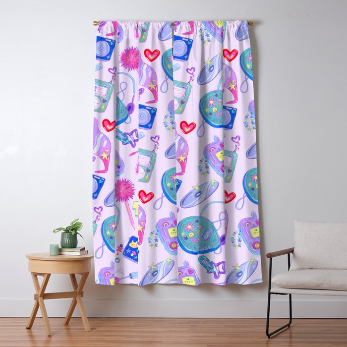 Y2K Vibes Window Curtain Gallery Image 5