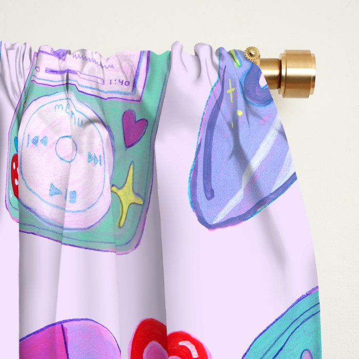 Y2K Vibes Window Curtain Gallery Image 2
