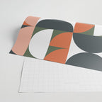 Mid Century Geometric 16 Wrapping Paper Gallery Image 2