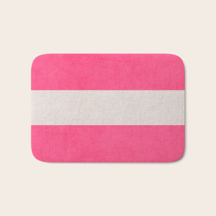 hot pink classic Bath Mat Gallery Image 1