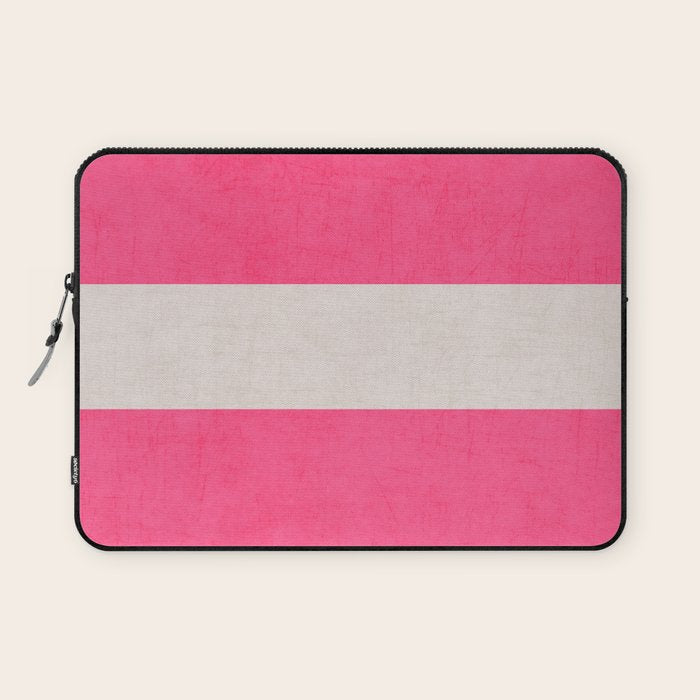 hot pink classic Laptop Sleeve Gallery Image 1