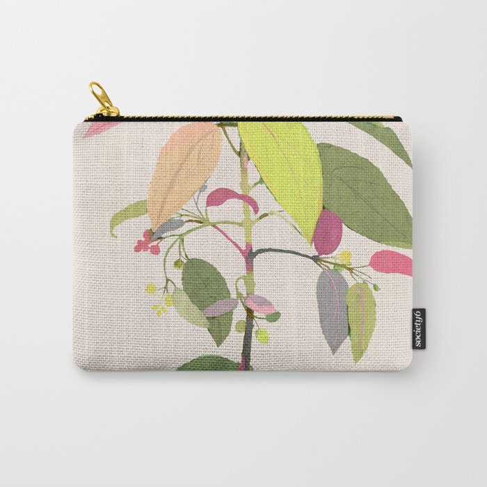 Colorful Plant Carry All Pouch Gallery Image 1