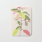 Colorful Plant Bath Mat Gallery Image 1