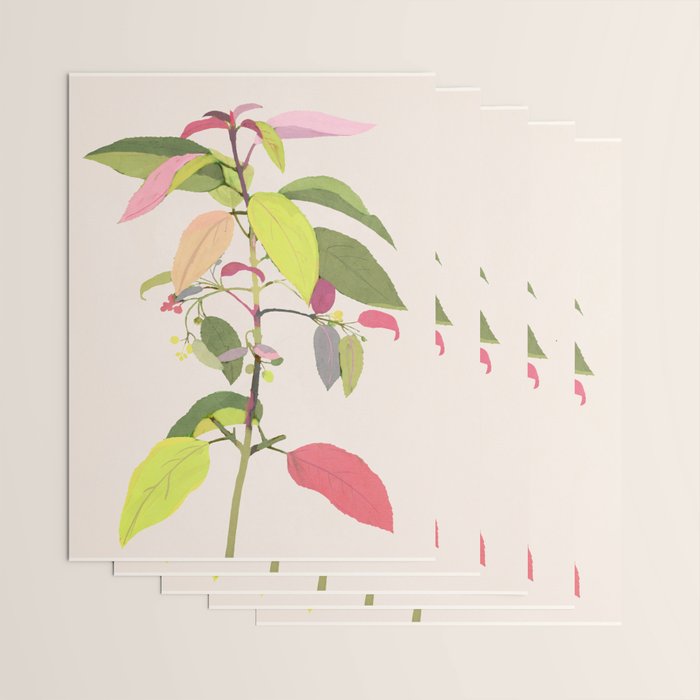 Colorful Plant Wrapping Paper Gallery Image 3
