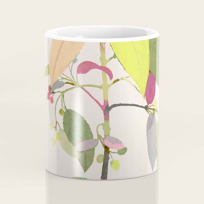 Colorful Plant Coffee Mug Gallery Image 4