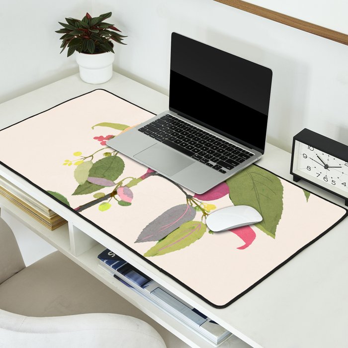 Colorful Plant Desk Mat Gallery Image 2