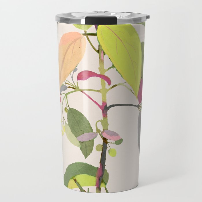 Colorful Plant Travel Mug Gallery Image 1