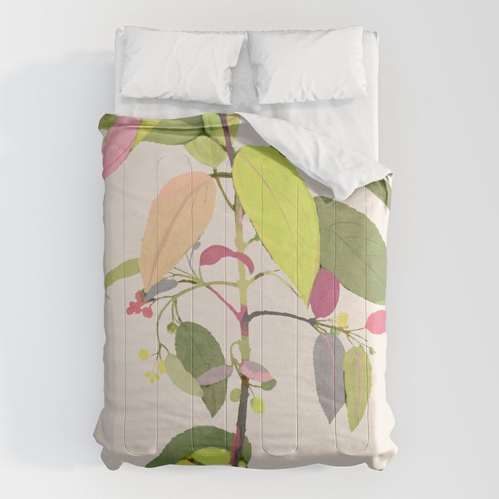 Colorful Plant Comforter Gallery Image 1