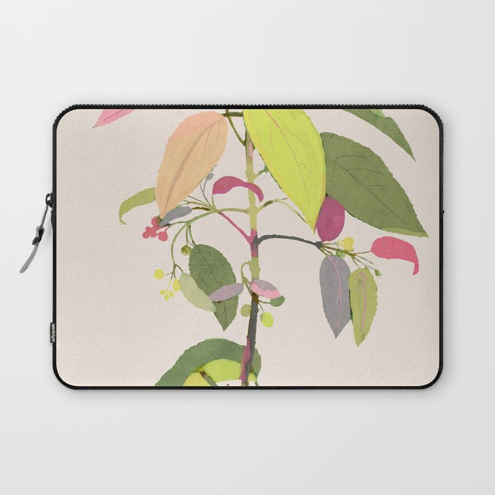 Colorful Plant Laptop Sleeve Gallery Image 1
