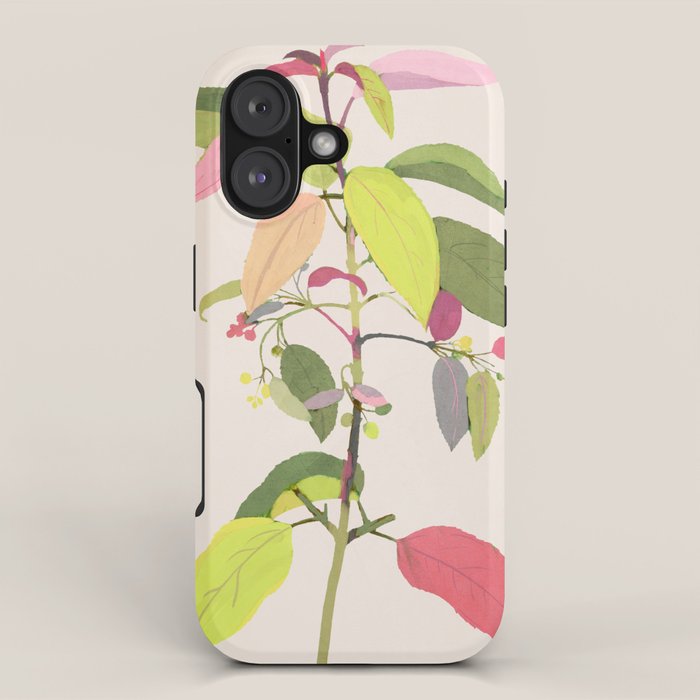 Colorful Plant iPhone Case Gallery Image 1