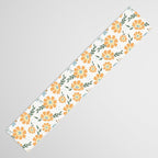 Honey Bees and Orange Flowers Table Runner Gallery Image 3
