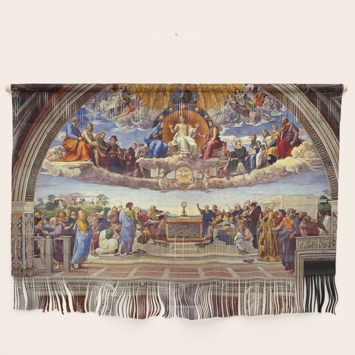 Raphael The Disputation of the Holy Sacrament  Wall Hanging Gallery Image 1