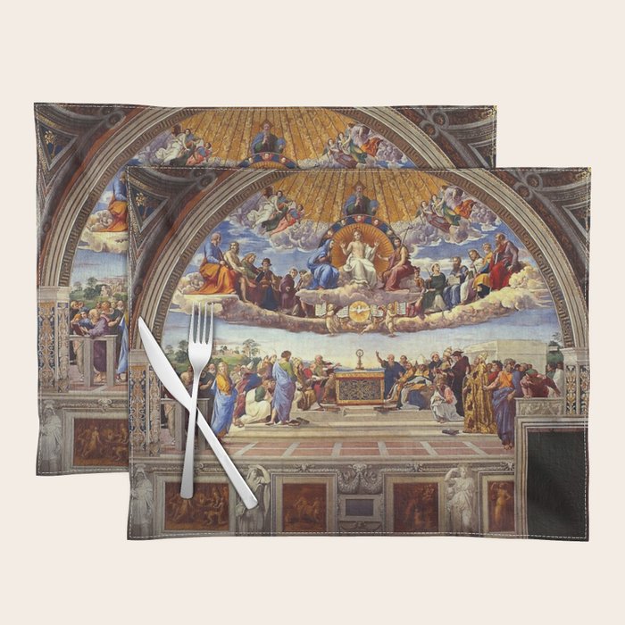 Raphael The Disputation of the Holy Sacrament  Placemat Gallery Image 1