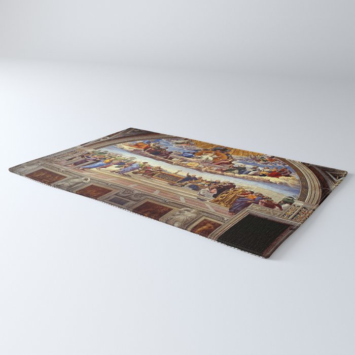Raphael The Disputation of the Holy Sacrament  Rug Gallery Image 3