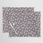 Tiny Flowers / Lavender & Orange Placemat Gallery Image 1