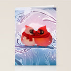 winter lovers Stationery Card Gallery Image 2