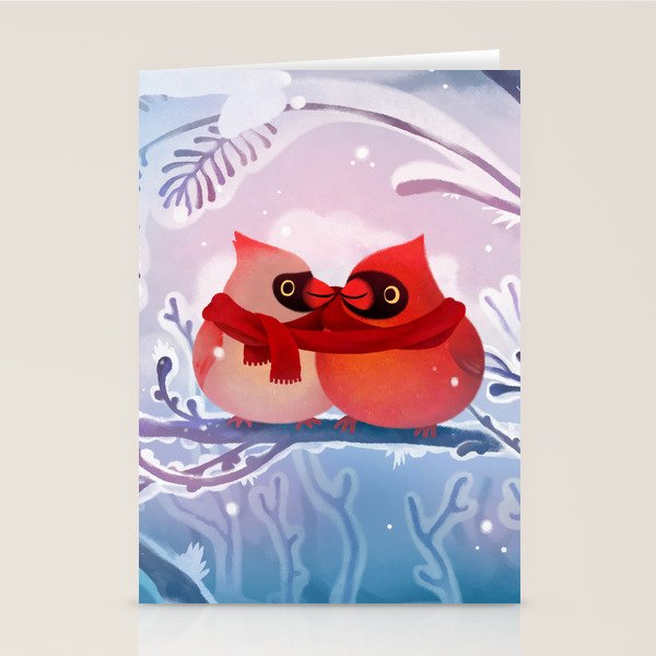 winter lovers Stationery Card Gallery Image 2