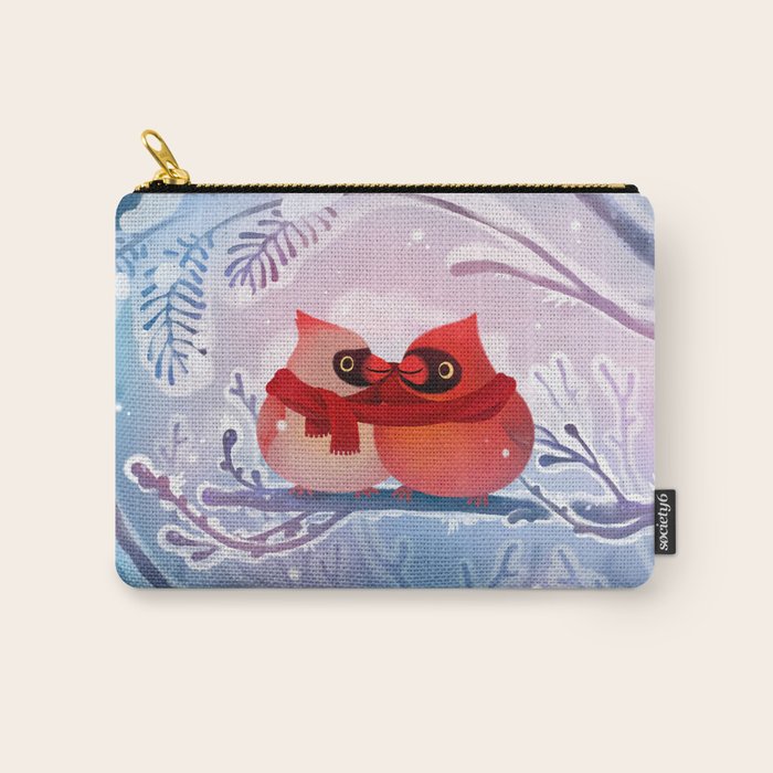 winter lovers Carry All Pouch Gallery Image 1