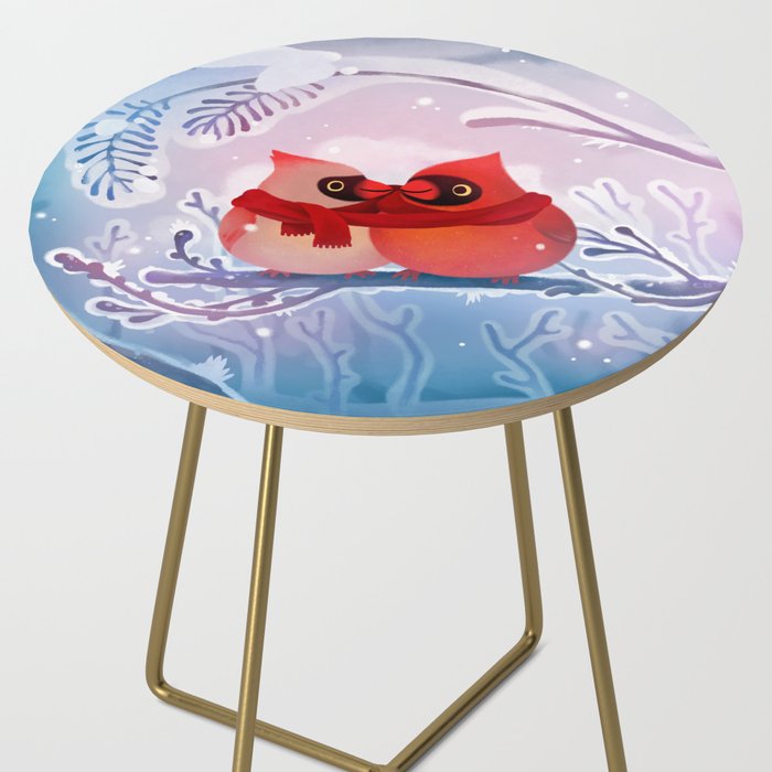 winter lovers Side Table Gallery Image 2