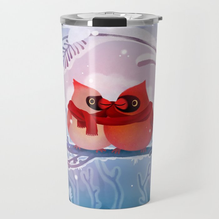 winter lovers Travel Mug Gallery Image 1