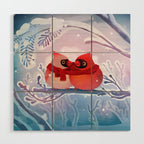 winter lovers Wood Wall Art Gallery Image 1