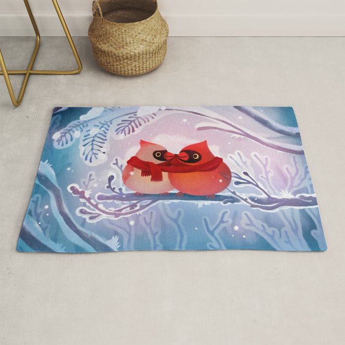 winter lovers Rug Gallery Image 1