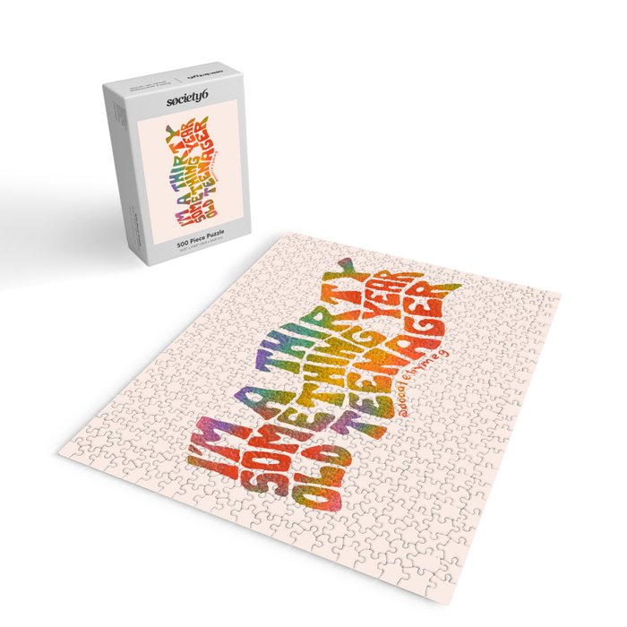 Thirty Something Year Old Teenager Jigsaw Puzzle Gallery Image 2